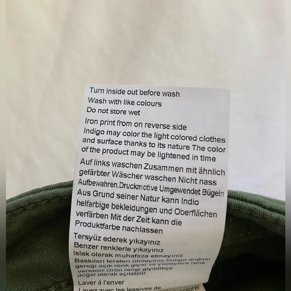 Mavi Ivy Mid Rise Slim Cargo Pants in Green Women's 30 - Picture 10 of 10